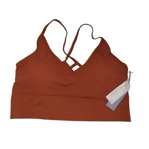 Ambrielle Seamless V-Neck 93% Nylon 7% Spandex Size X-large New with Tags